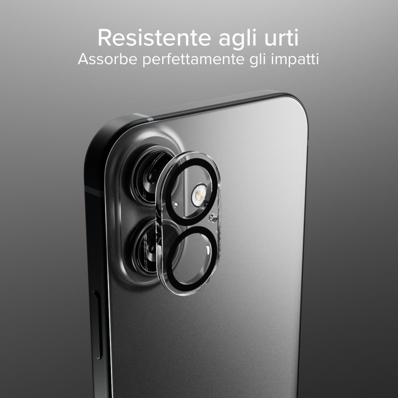 iPhone 16/16 Plus camera glass, with D3O material