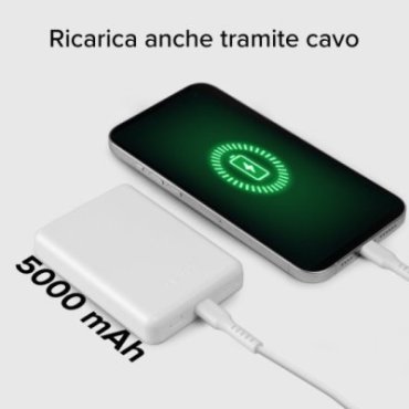 5000 mAh wireless magnetic Power Bank