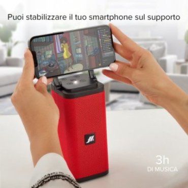 Band 6W Speaker with smartphone holder