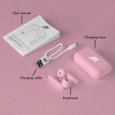 TWS Beat – Twin earphones with automatic ON-OFF and charging case