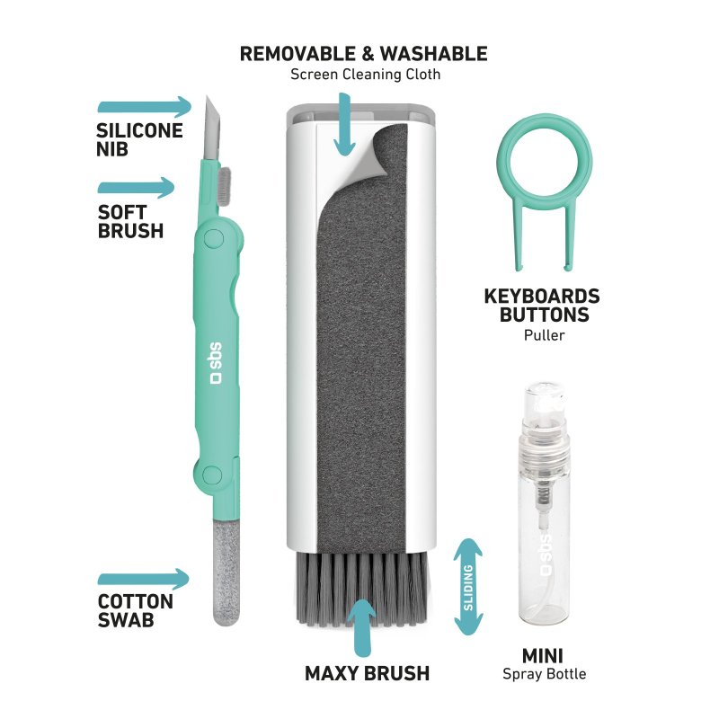 Multifunction cleaning kit