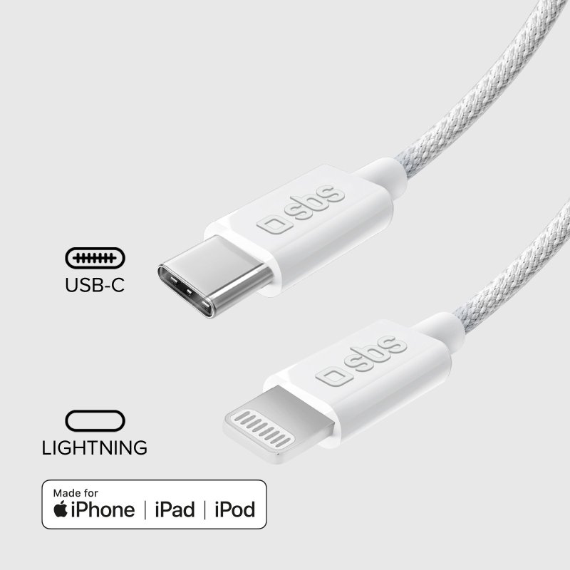 Câble USB-C - Apple Lightning pour iPhone