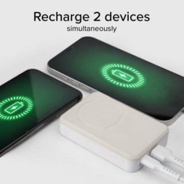 Wireless magnetic power bank with stand function