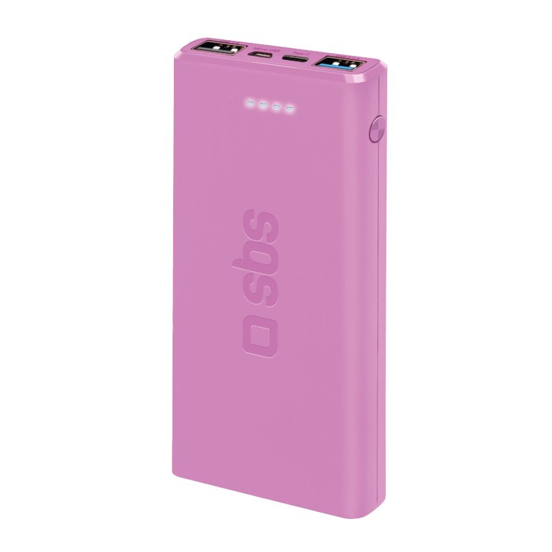 Fast charge powerbank: 10,000 mAh, 2 USBs