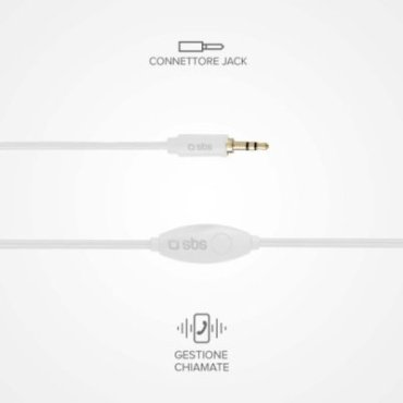 In-ear stereo earset Studio Mix 10, jack 3,5 mm with microphone and answer button