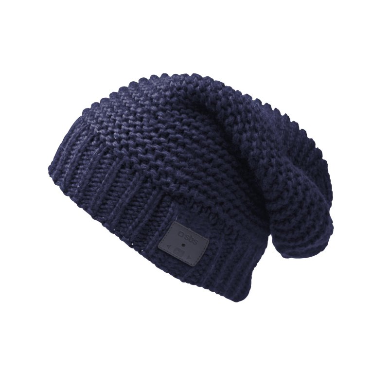 Winter hip hop hat with wireless earphones