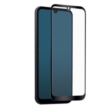 Glas Displayschutz Full Cover für Motorola Moto E6i