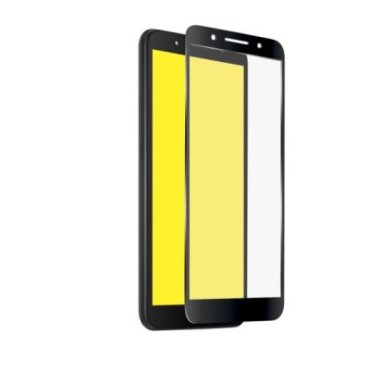 Glas Displayschutz Full Cover für Alcatel 1C