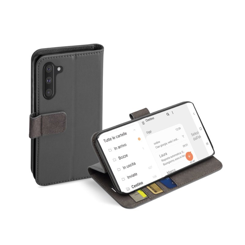 Book Wallet Case with stand function for Samsung Galaxy Note 10