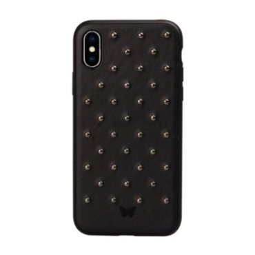 Studded cover with studs for iPhone XS/X