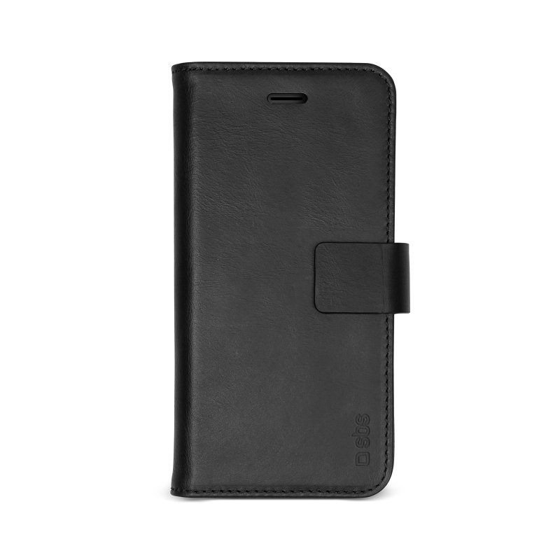 Genuine leather book case for iPhone 12 Mini