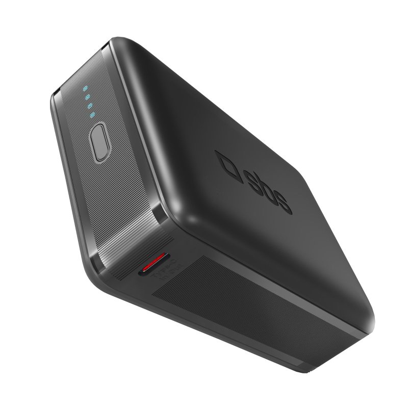 20,000mAh power bank for computers, smartphones, tablets with USB-C and USB-A