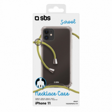 School cover with neck strap for iPhone 11