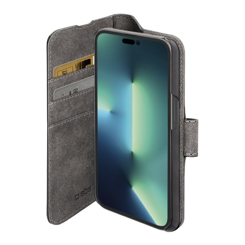 Book wallet case with stand function for iPhone 13 Pro Max