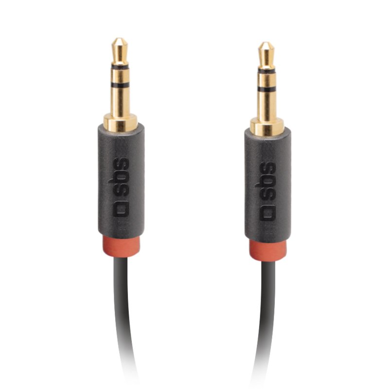 Audio stereo cable, 3,5mm jack made for mobile and smartphones