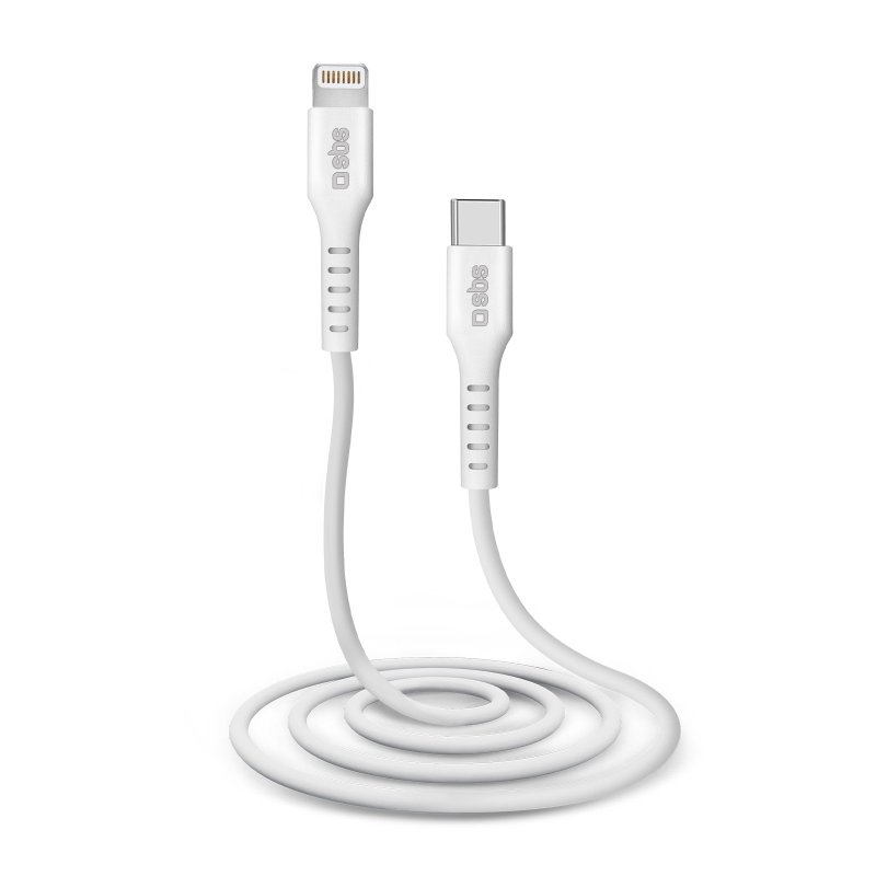 USB-C - Lightning cable for data and charging