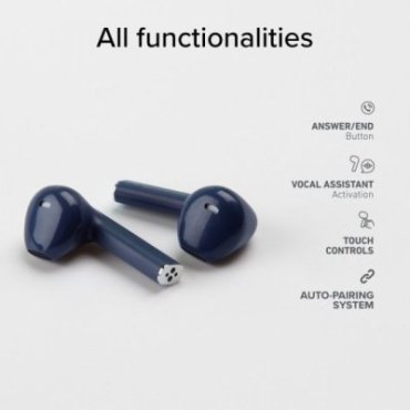 TWS One Color – wireless earphones with True Wireless Stereo technology